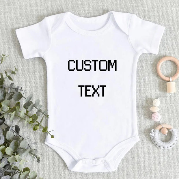 Custom baby bodysuit - DIY your logo