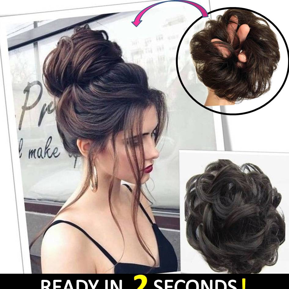 Messy Rose Bun - Gorgeous Look in Seconds